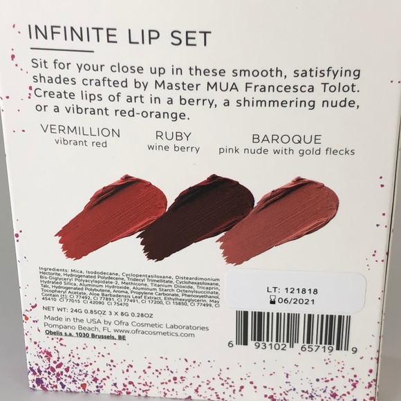 OFRA x Francesca Tolot Infinite Lip Set - Picture 3 of 4